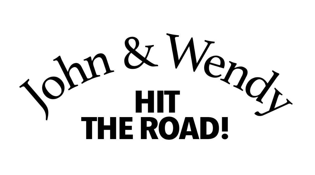 John and Wendy Hit The Road